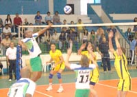 CHUBUT VOLEY EMPIEZA A CONTAGIAR A LA GENTE