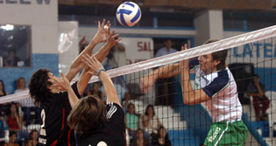 CHUBUT VOLEY LO DIO VUELTA Y CELEBRO EN TRELEW